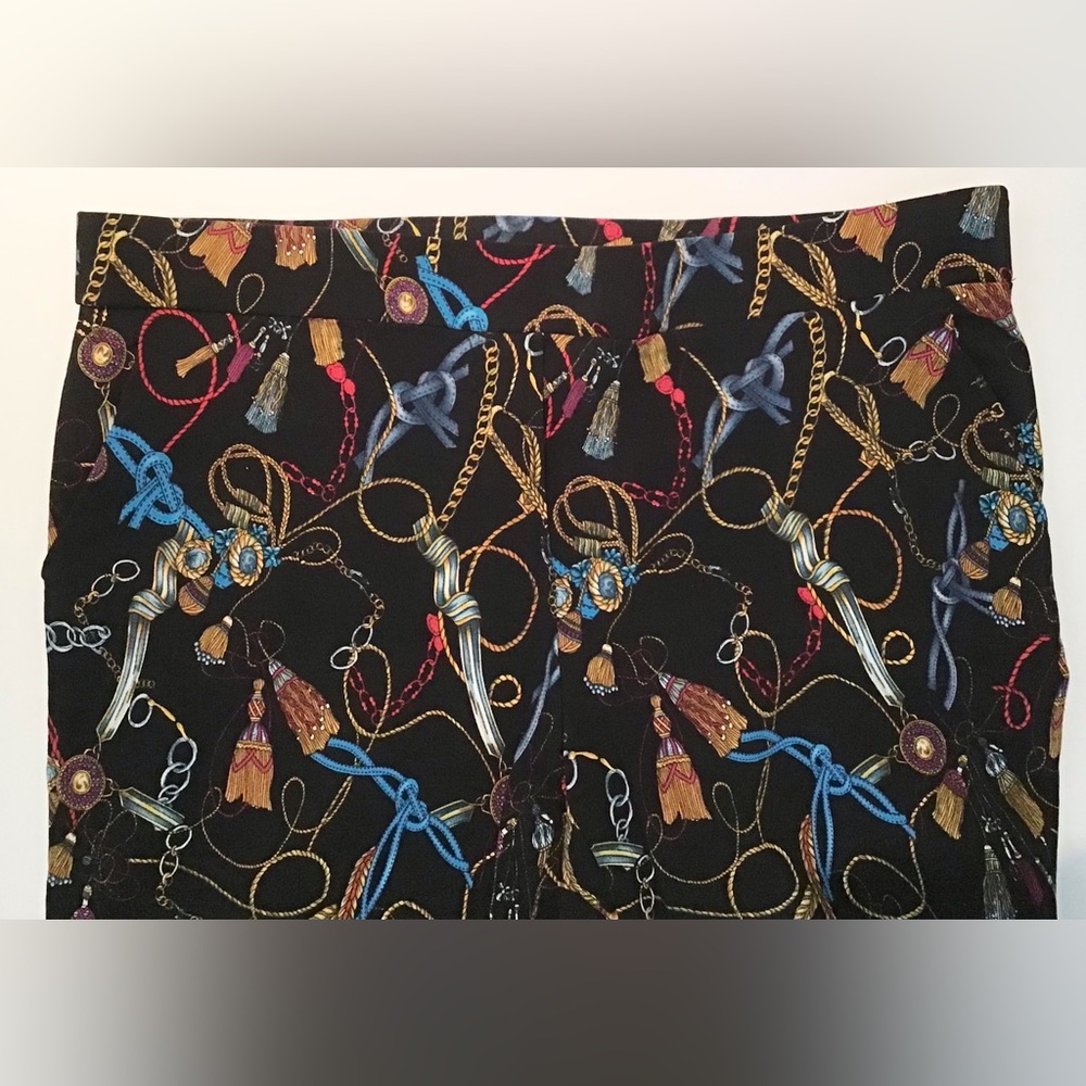 Status Tassel Print Pants - image 2